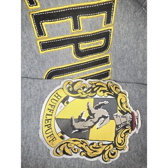 Universal Studios Wizarding World of Harry Potter Sweatshirt Small Hufflepuff - Picture 2 of 14